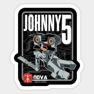 Nova Laboratories Johnny Five Sticker